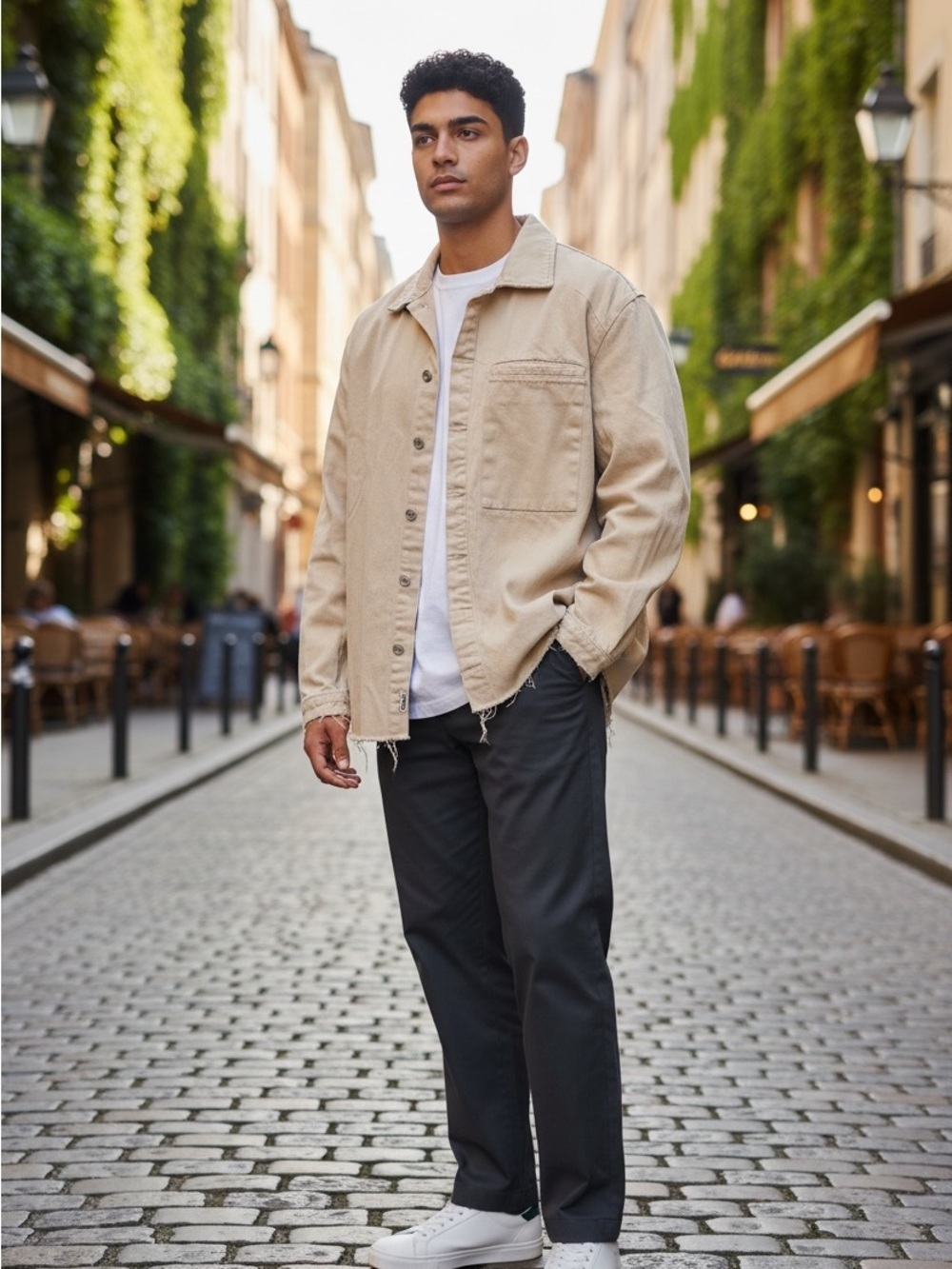 Hudson Jeans Stone Lightweight Work Shirt Jacket